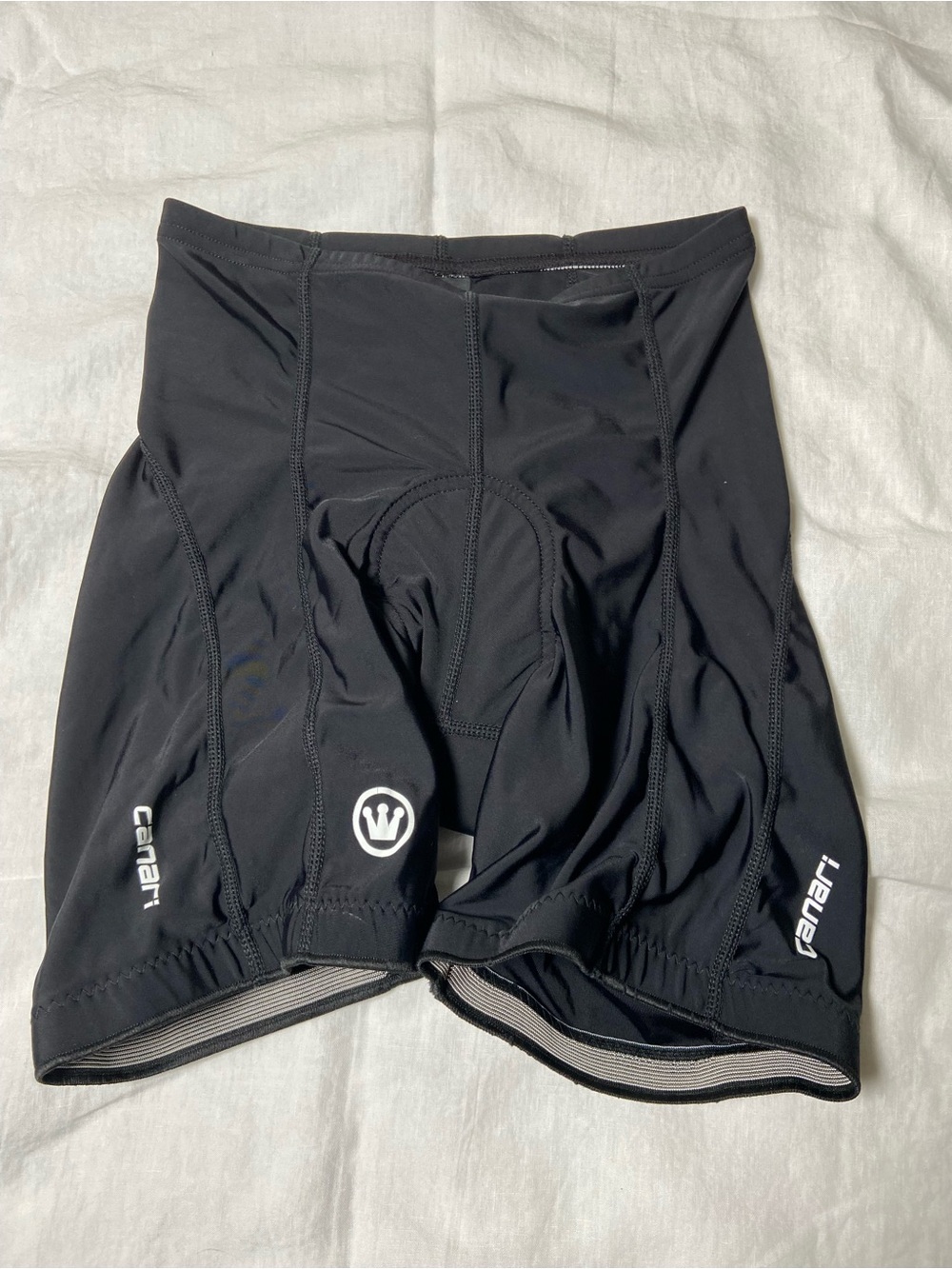 Canari Black Padded Cycling Shorts Medium